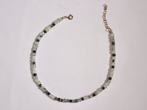 Handmade Prehnite Gemstone Choker Necklace