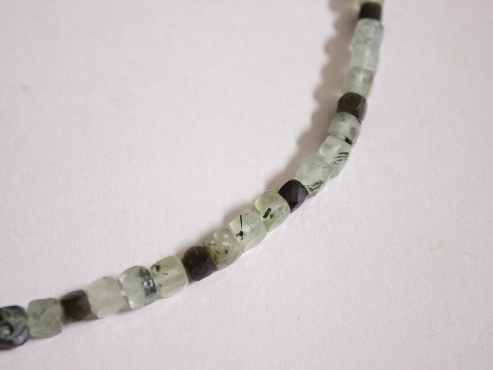Handmade Prehnite Gemstone Choker Necklace